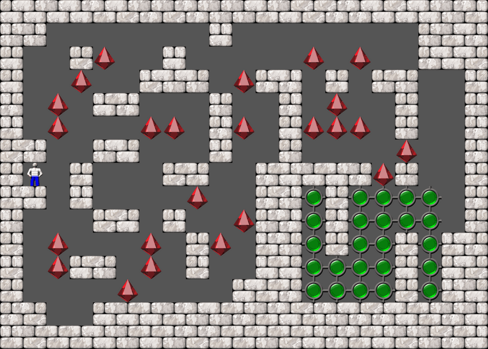 Sokoban Bugs1005 collections level 392